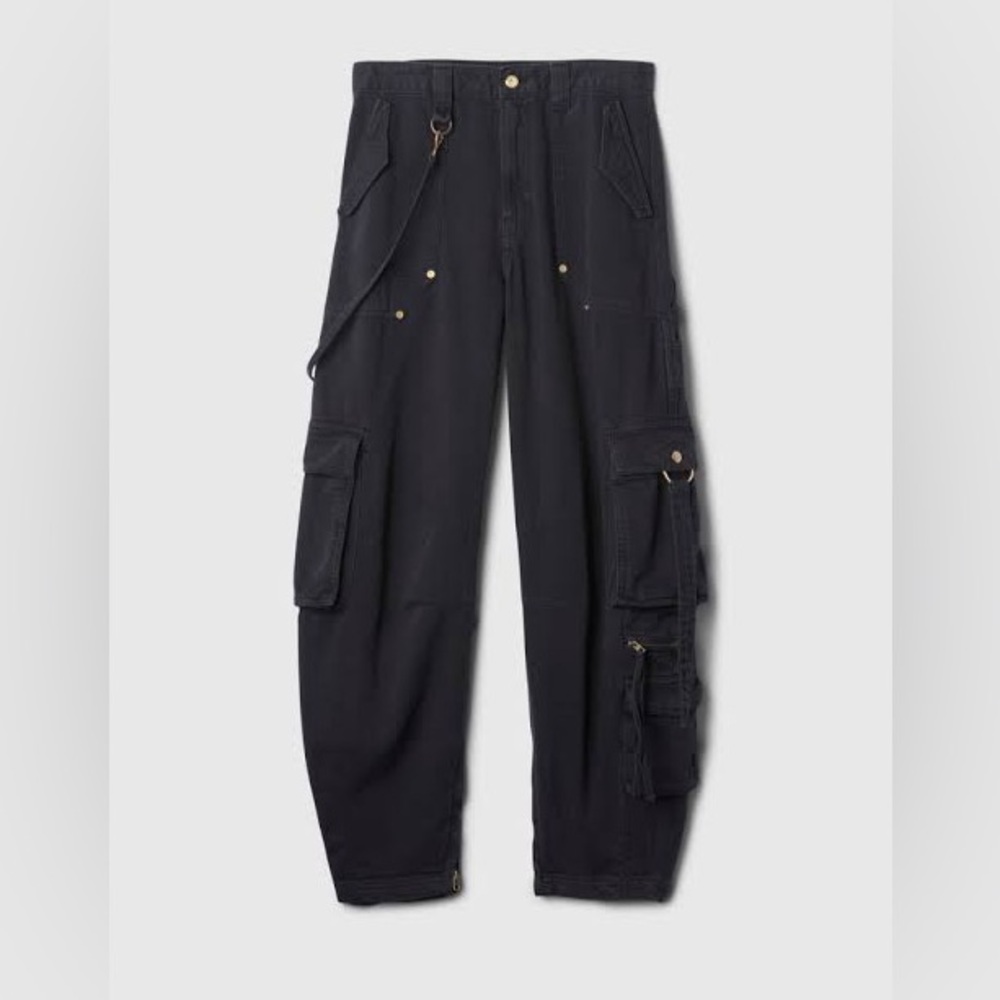 NWT GAP x Cult Gaia Dark Cargo Pants